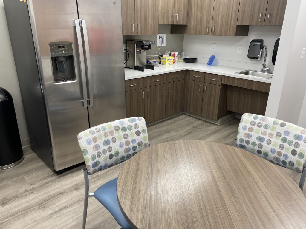 Aspire Indiana Willowbrook Healthcare Facility with new flooring installed by Jack Laurie Group