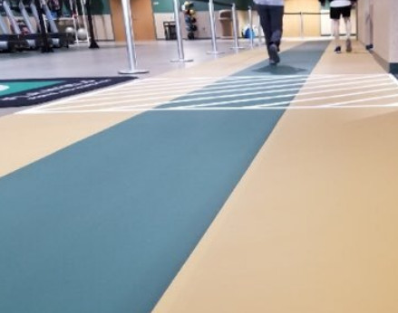 indoor track flooring