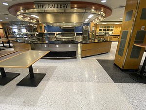 Purdue's Dining Hall New Flooring