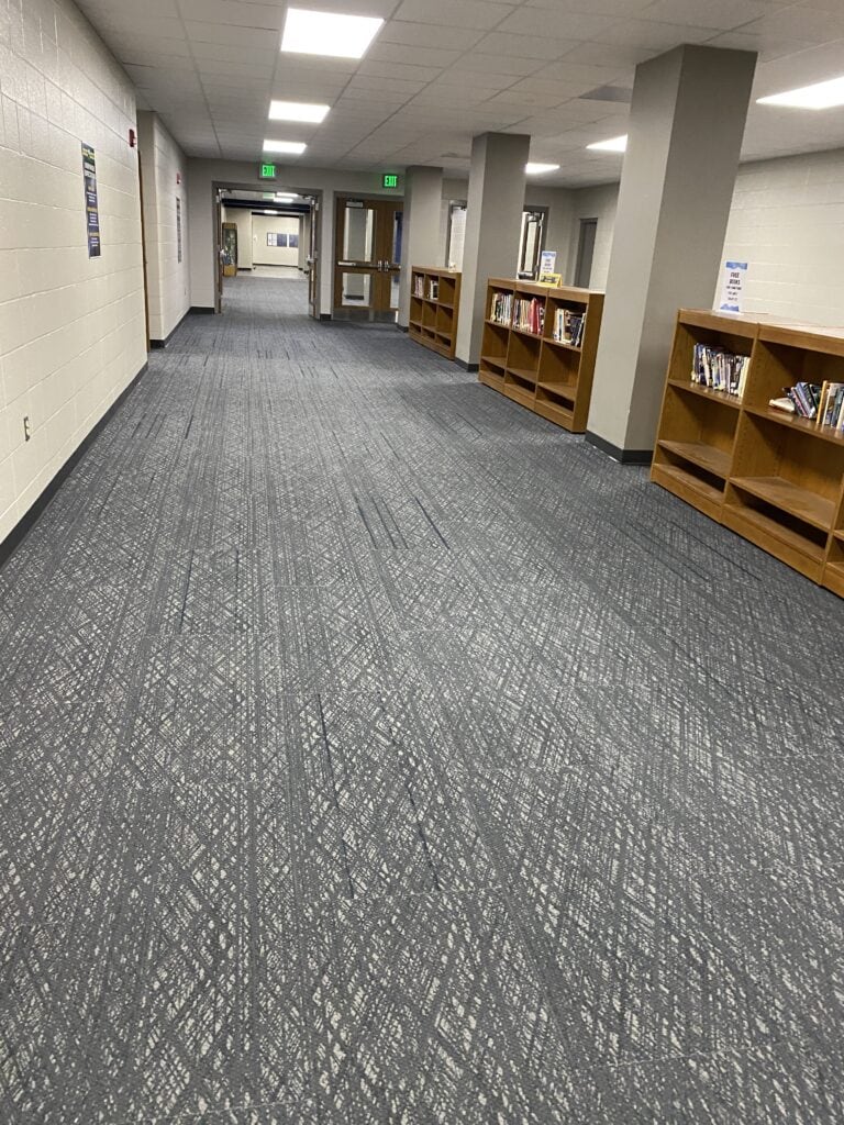 carpet as school flooring