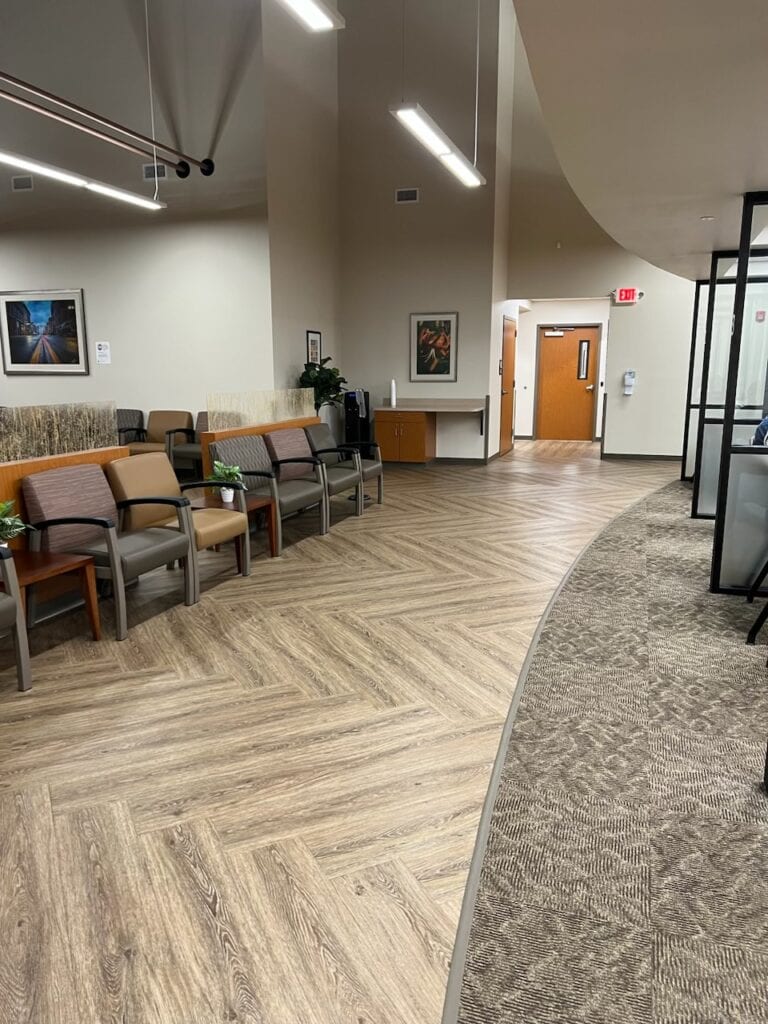 healthcare facility flooring